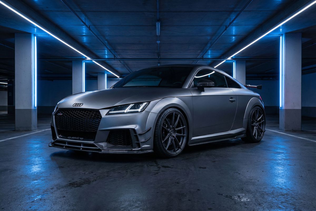 哔哩禁漫奥迪TT RS宽体改装视频